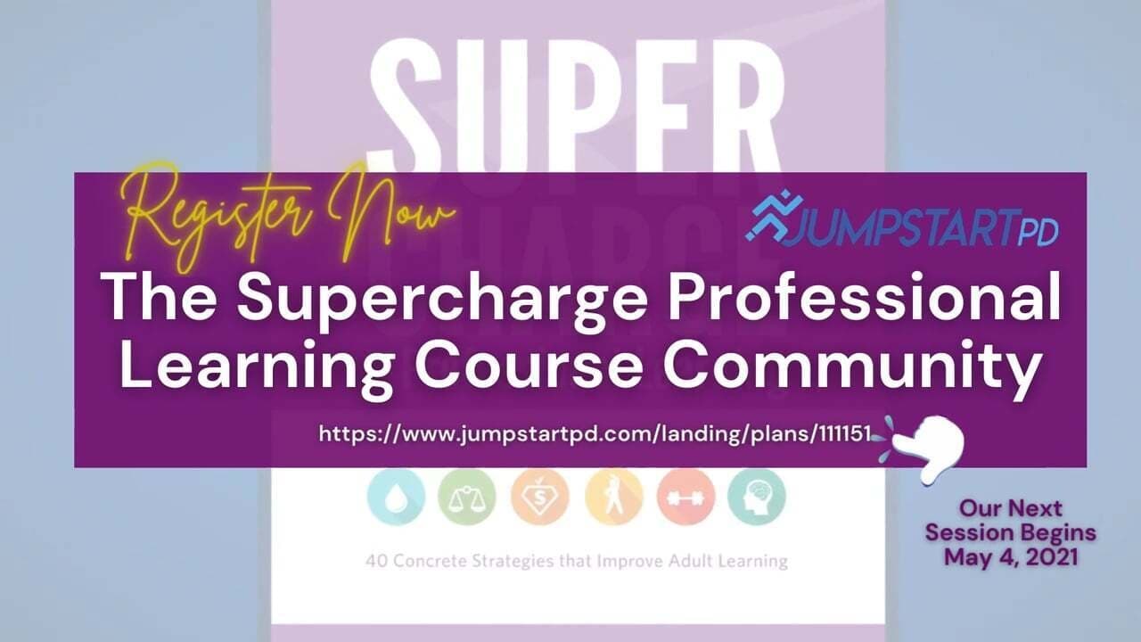 Supercharge Professional Learning Course Community